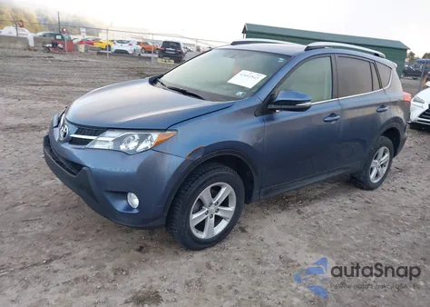 2014 Toyota Rav4 Xle z USA, uszkodzony, nr VIN 2T3RFREV8EW193399